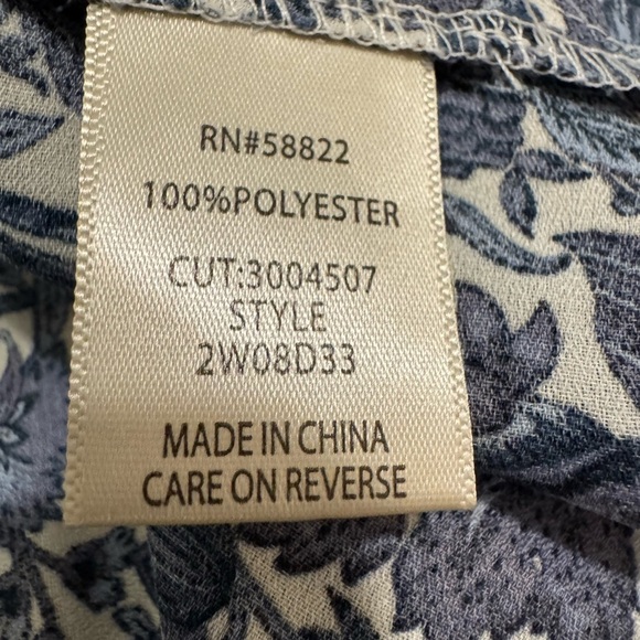 Max Studio blouse, Blues, Size XXL - Picture 10 of 10